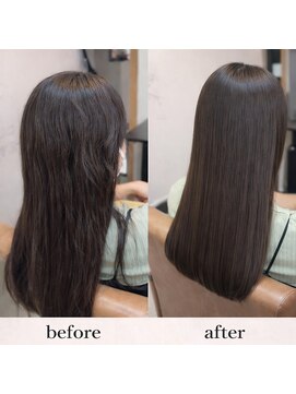 ソア 武蔵小杉(SOAR) 前髪アンブレラカラーでピンクベージュにイメチェン