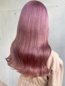 マジコ 梅田(Magico) ダブルカラー/ケアブリーチ/ミルクティーベージュ/レイヤー/梅田