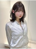 レイヤーカットミディアムレイヤー顔周りレイヤーii