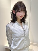ロンプ(romp)&nbsp;レイヤーカットミディアムレイヤー顔周りレイヤーii