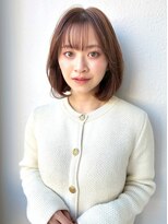 カバーヘア ブリス 上尾西口店(COVER HAIR bliss) 30代40代◎大人美人丸みボブ×ひし形シルエットパーマp上尾