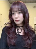 髪質改善パーマ透明感カラーダブルカラーブリーチ