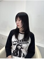 ルーツ 浅草店(roots)&nbsp;レイヤーカット【ブリーチカラー/ウルフカット/20代/30代】