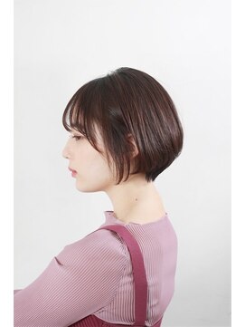 モッズ ヘア 日吉店(mod's hair) 丸みシルエットショートボブ