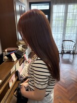 コンクス(CONKS)&nbsp;ブリーチなしダブルカラーで作るオレンジブラウン