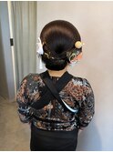 艶感和装シニヨン