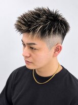メンズ レオ 南森町店(men's LEO)&nbsp;フェード×メッシュスタイル