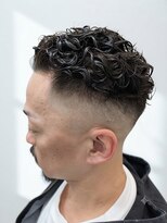 エクラート メン 仙台(ECLART men.)&nbsp;ECLARTmen./極道パーマ/スキンフェード/オールバックパーマ