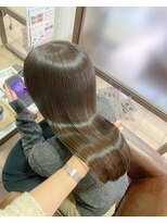ハピネス クローバー 学園前店(Happiness CLOVER)&nbsp;髪質改善ベージュ大人ロング