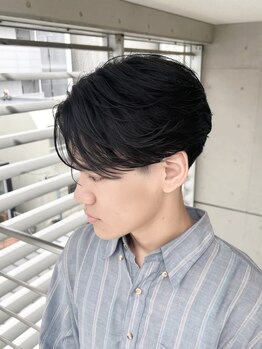 ソレアメンズ(solea men's)の写真/★くせ毛に悩んでる、理想の髪型を作りやすくしたい人必見★曲がる縮毛矯正/メンズ/メンズサロン