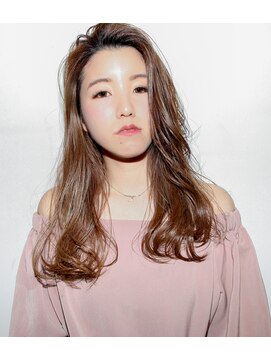アン ヘア デザイン(un hair design) 【  un  】ロング×アッシュ×春