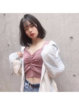 ウノプリール 茶屋町店(unopulir) ゆるふわ内巻きボブ