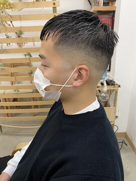 キューズ クラブ(cuz KLUB) 【cuzKLUB】バーバースタイル スキンフェード×クロップ 池袋