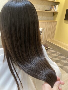 トゥーリ 二日市店(tuuli) 二日市　美容室　髪質改善　縮毛矯正　ミルクベージュ