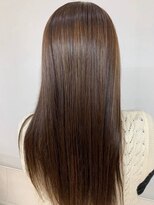 クオリス 上福岡店(QUALIS)&nbsp;縮毛矯正/ナチュラルストレート/20代30代40代/ブラウンベージュ