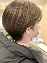 ホーム(HOME)&nbsp;【HOME 下北沢】ハンサムショートマッシュ×グレージュブラウン