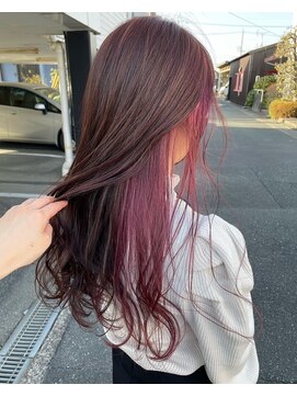 シエンゴールド(CIEN gold) ローズピンク×インナーカラー☆/ベビーピンク/ホワイトピンク