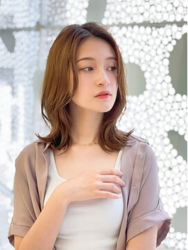 ミチオ ノザワ ヘアサロン ギンザ(Michio Nozawa HAIR SALON Ginza) 【池上まさよし】☆外ハネ外国人風センターパート☆