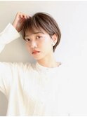 クール×丸みショート