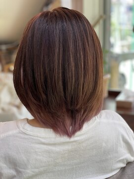 リプレシンクヘアー インナーカラー