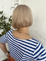 トレヘアー(tRe hair) ブリーチ シルキーベージュ ダブルカラー