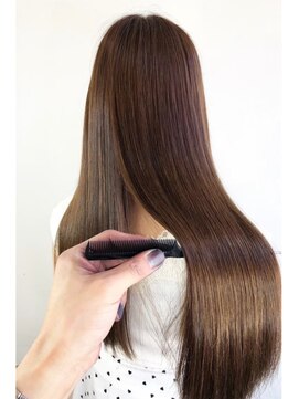 サロンジオ 本厚木(salon the O's) イメチェン/レッドブラウン/フルバング/似合わせカット/本厚木駅