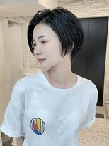 ヘアメイク シンズ レインボー(Hair Make SHIN'S RAINBOW)&nbsp;ショートボブ/大人巻き/ぷつっとボブ/ナチュラルモード/高松