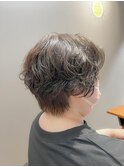 ショートパーマ/お手入れ楽チンパーマ/つくば美容室