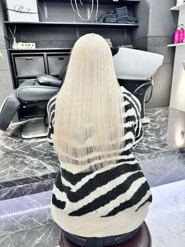 チュダック(ChuDuck) 韓国風《ホワイト》ハイトーン/ケアブリーチ/ダブルカラー