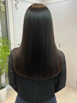 トレヘアー 京都 烏丸(tRe hair)&nbsp;暗めアッシュカラー × 髪質改善トリートメント / 艶髪 / 美髪