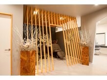 クインヘアー(Qin hair)の雰囲気（癒やしの空間は最高級YUMEシャンプーをご用意）