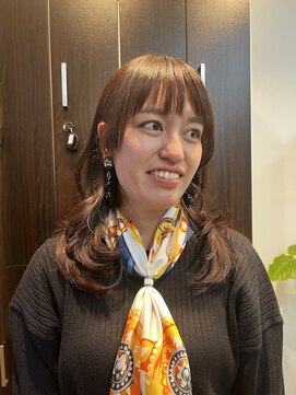 レアワンハナレ センター北美容院(lea/1 HANARE) 柔らかいアッシュベージュ×レイヤースタイル