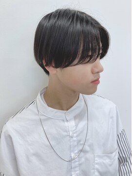 モリオフロムロンドン 松戸店(Morio from London) 【松戸 岩口】センターパートアーモンドマッシュショート