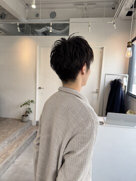 ロカ 表参道(loka) スパイキーショート/刈り上げ[表参道/ブリーチ/ハイライト]Mai