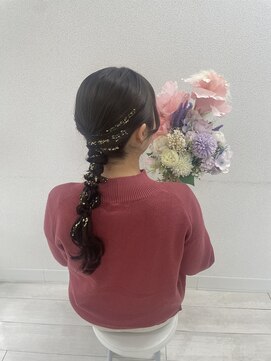 シュシュ(shushu) 編みおろし♪