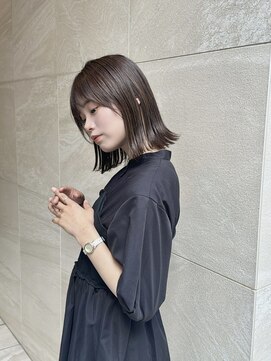 ハルキミナトジャパン 神戸(HARUKI MINATO japan) ボブ 20代30代40代ヘア 切りっぱなし 三ノ宮