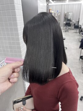ベイ リコルド アトリ 名古屋名駅店(Bei Licoldo.Atole) 艶髪/ナチュラルストレート/縮毛矯正/ストレートヘア