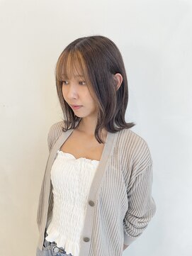 ヴァンカウンシル 福岡店(VAN COUNCIL) グレージュ×フェイスフレーミング