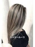 シャドールーツデザインカラー_グレージュカラーモードヘア_S10