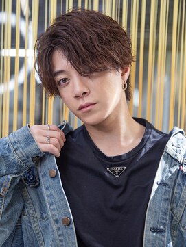 シティ(CITY) フェザーパーマ波巻きツイストスパイラルショートセンターパート