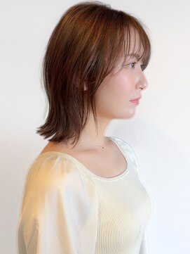 サロンドソン(salon de Son) 【salon de son】似合わせカット/外ハネミディアム