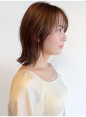【salon de son】似合わせカット/外ハネミディアム