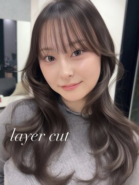 ラフ トウキョウ 薬院店(RAF TOKYO) 顔周りカット/小顔バング/前髪カット［薬院］