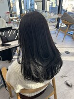 ビューナゴヤ 名駅(VIEW NAGOYA)&nbsp;レイヤーカット/ローレイヤー/黒髪/ロングレイヤー