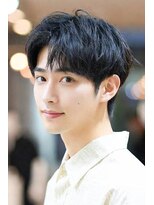 MEN'S  ELSA  神戸三宮【メンズ　エルサ】 フェザーパーマ 韓国モテ髪 ツーブロック 暗髪