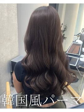 アミー 池袋(Ammy) コテ巻き風パーマ /韓国風パーマ/透明感カラー/レイヤーカット
