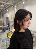 ミディアムレイヤースタイル