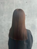 キャパ(CAPA)&nbsp;ブリーチなし透明感ブラウンストレート(茅ヶ崎/20代/韓国ヘア)