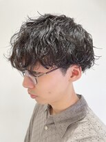 アッシュ 浦安店(Ash)&nbsp;波巻きスパイラルパーマツイストマッシュメンズヘア