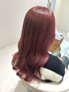 トワ 仙台店(toi) 髪質改善・レッドブラウン【高柳 咲恵】